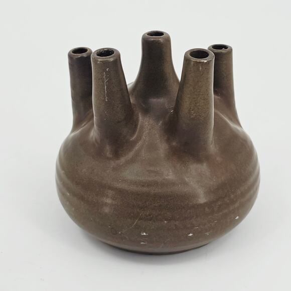 Mid century ceramic Oil lamp by Jan de Graaf-dutch design MCM Pottery Vintage - Picture 4 of 9